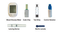 Glucose test meter with CE , blood sugar monitoring system at home, daily monitor for diabetes control